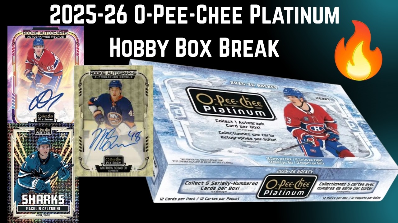 🏒🔥Вскрытие Hobby-бокса 2025-26 O-Pee-Chee Platinum по хоккею &mdash; День релиза🔥🏒