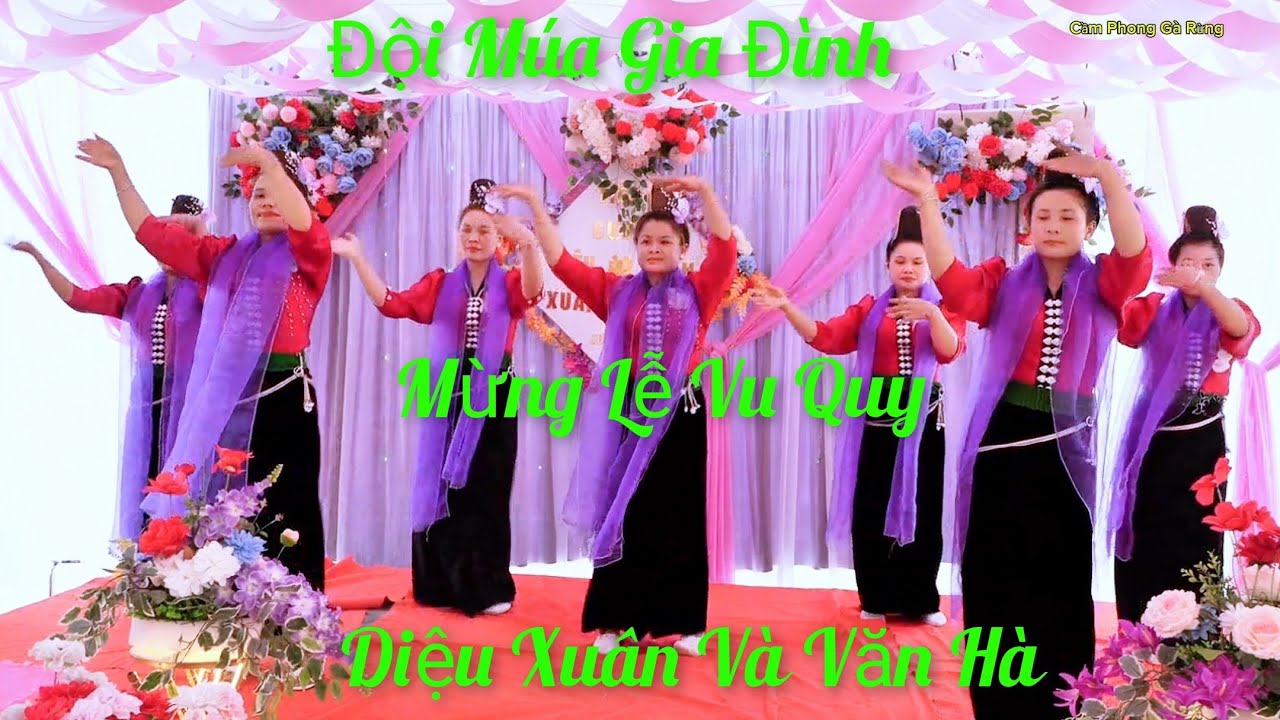 Múa Mừng Lễ Vu Quy Diệu Xuân Và Văn Hà Bản Chiến Chiềng San Mường La