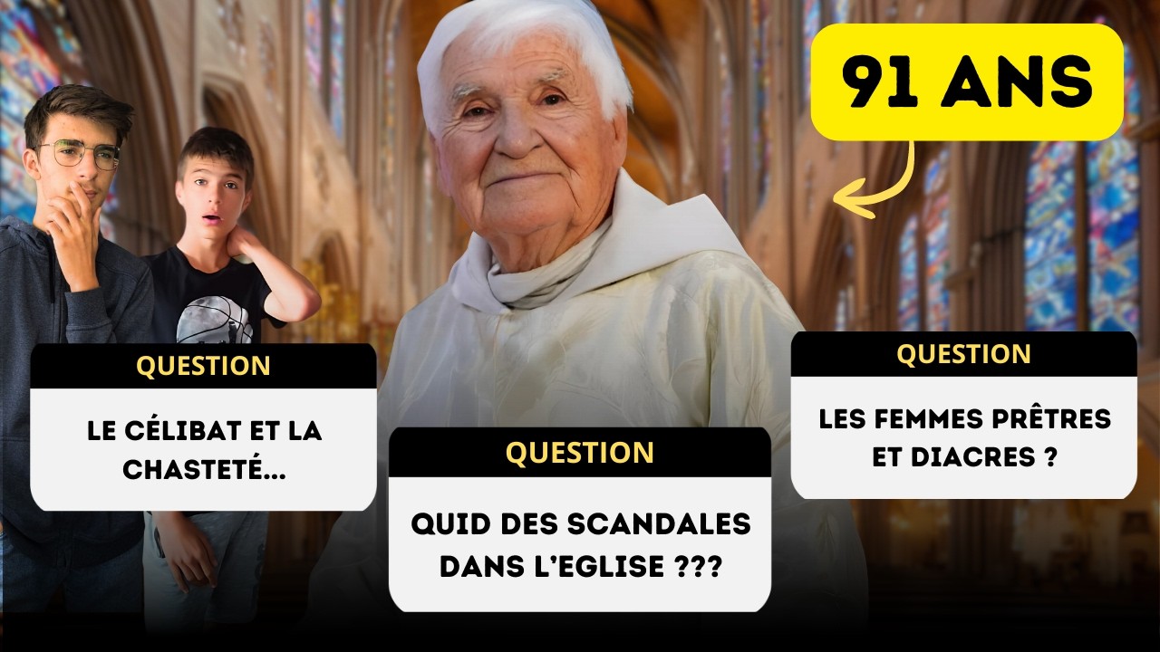 On interview un prêtre de 91 ans! (fr. Daniel-Ange)