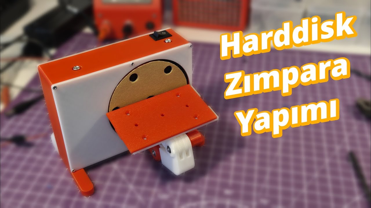 Harddisk ile Zımpara Yapımı!