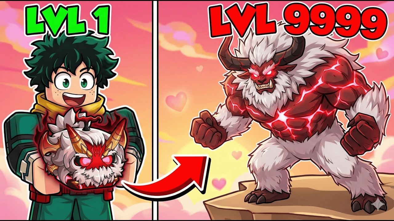 I MAXED New FIEND YETI In Blox Fruits Valentine Update And Defeated THE BOSS