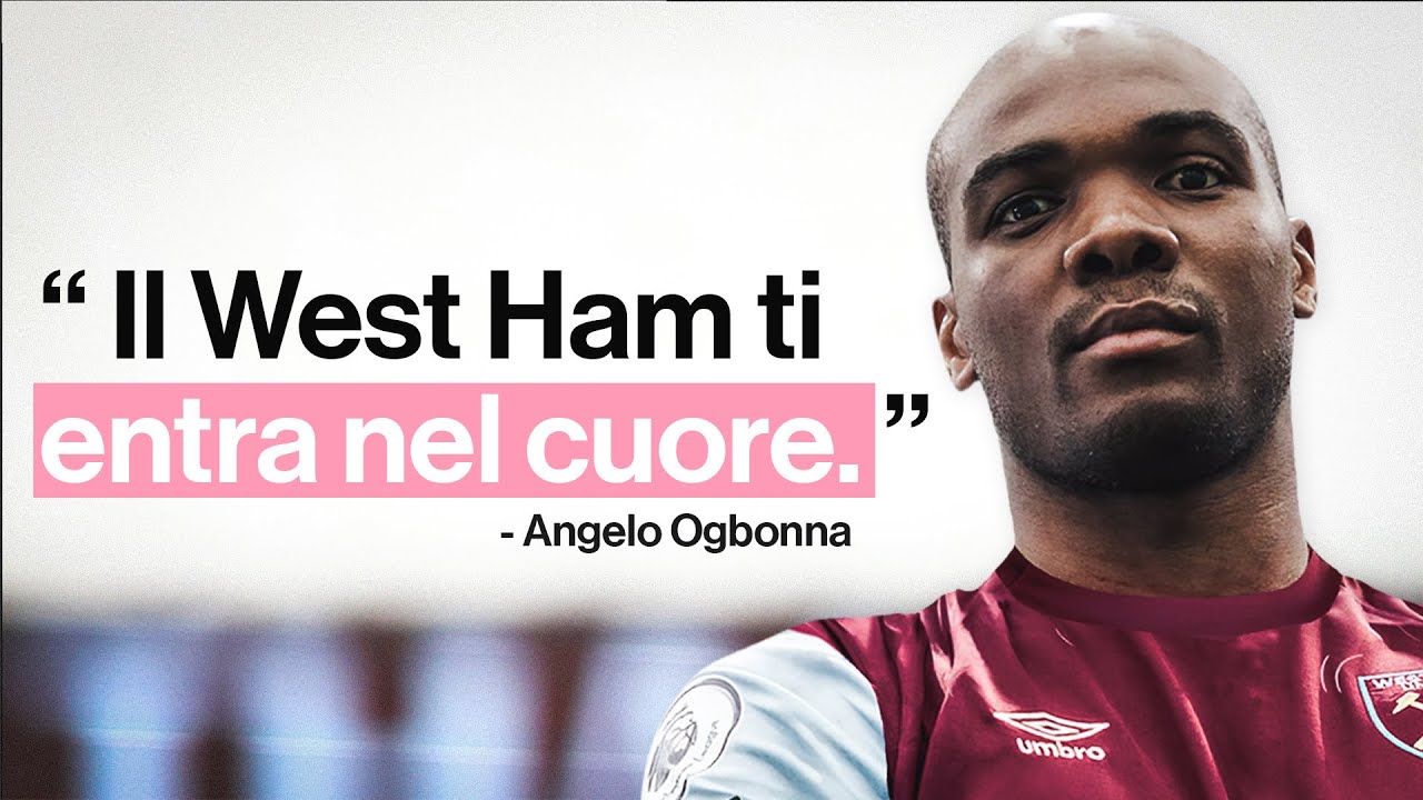 A tu per tu con Angelo OGBONNA | Il West Ham e la vita londinese ⚒️🇬🇧