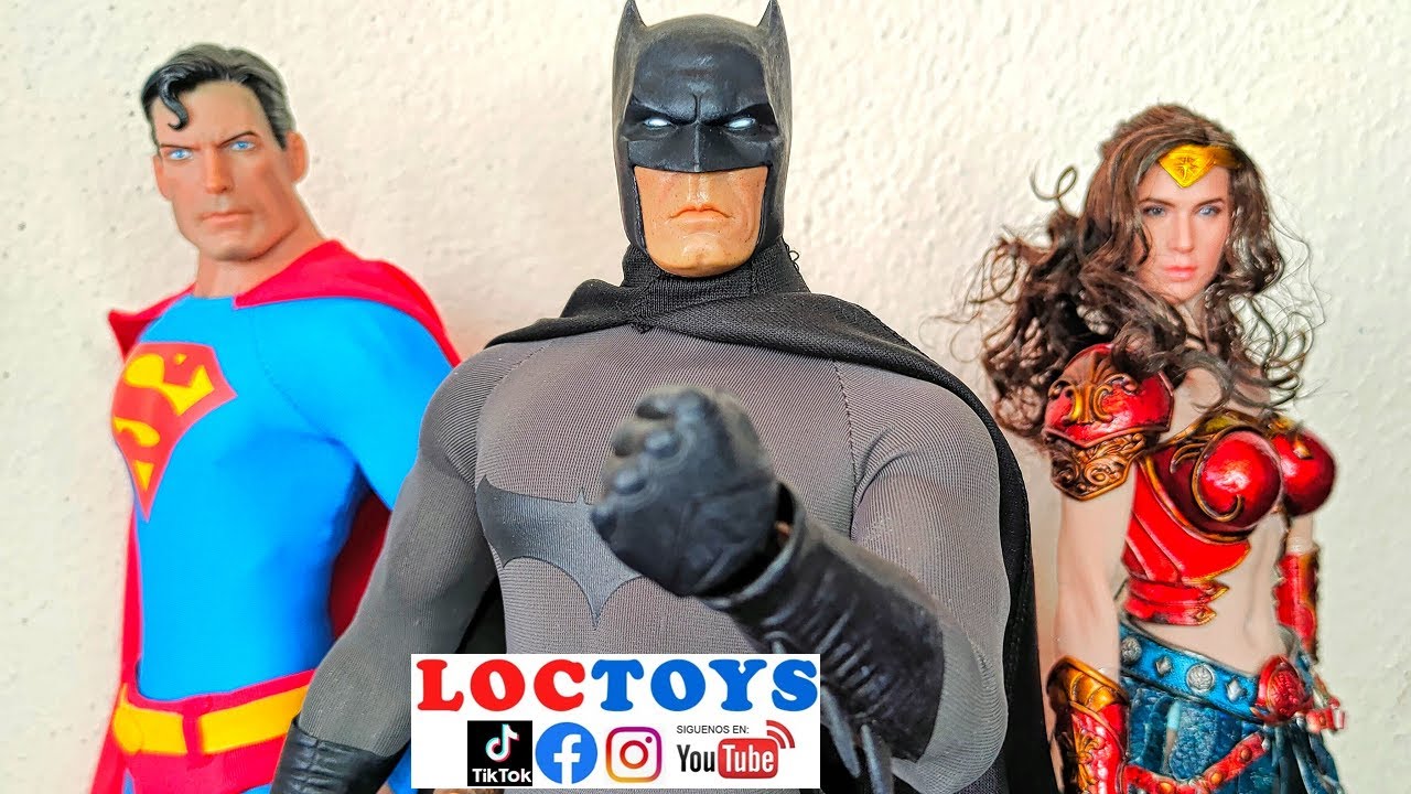 🤗 Custom Batman Crazy Toys Body AT027 Escala 1/6 action figure
