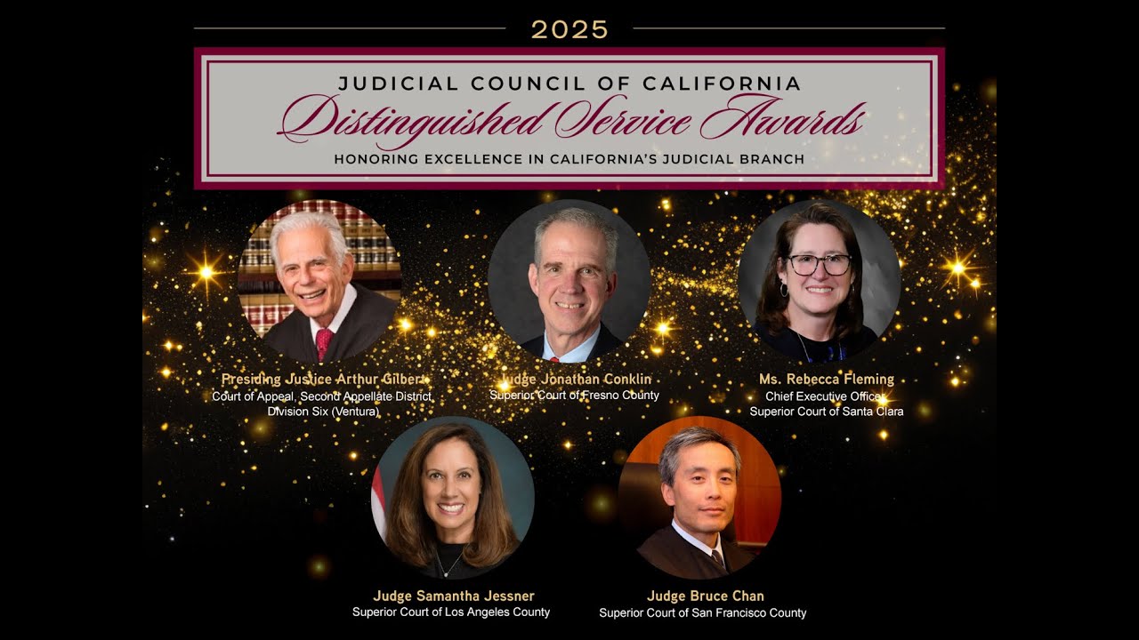 2025 Distinguished Service Awards and Aranda Access to Justice Award Ceremony