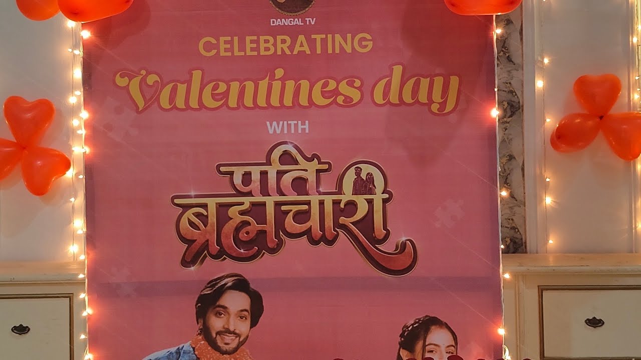 Tv & Entertainment Studio  is live pati brahmachari  valentine special with fans