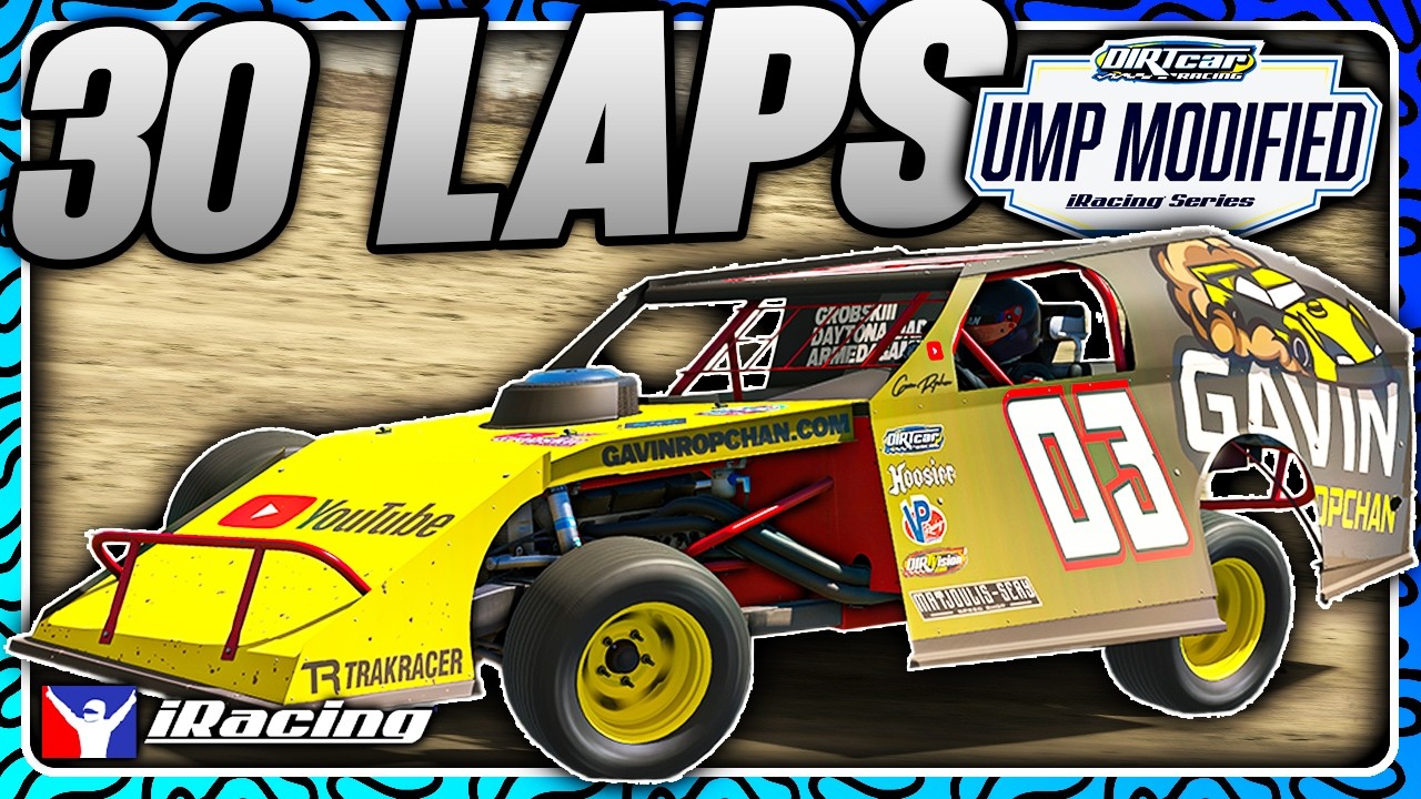 Модифицированный болид UMP на трассе Limaland Raceway | iRacing Dirt