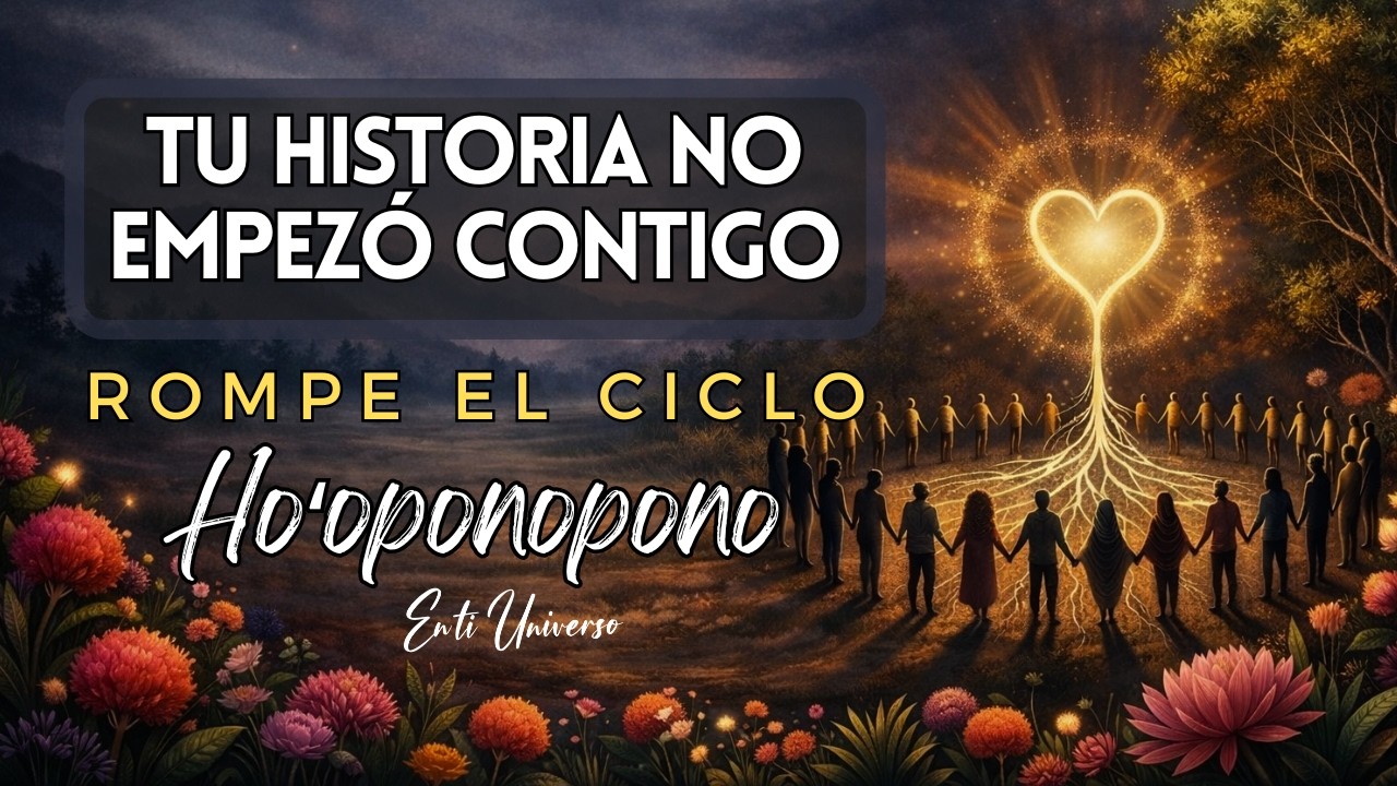 No es mala suerte, es tu Árbol Genealógico ✨ Ho’oponopono para limpiar memorias de 7 generaciones