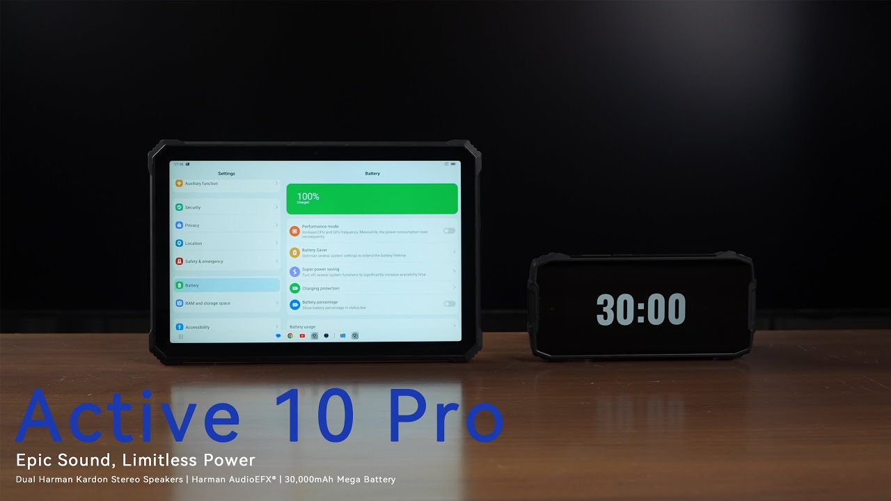 Blackview Active 10 Pro Battery Endurance Test | World's 1st 30000mAh Mega Battery