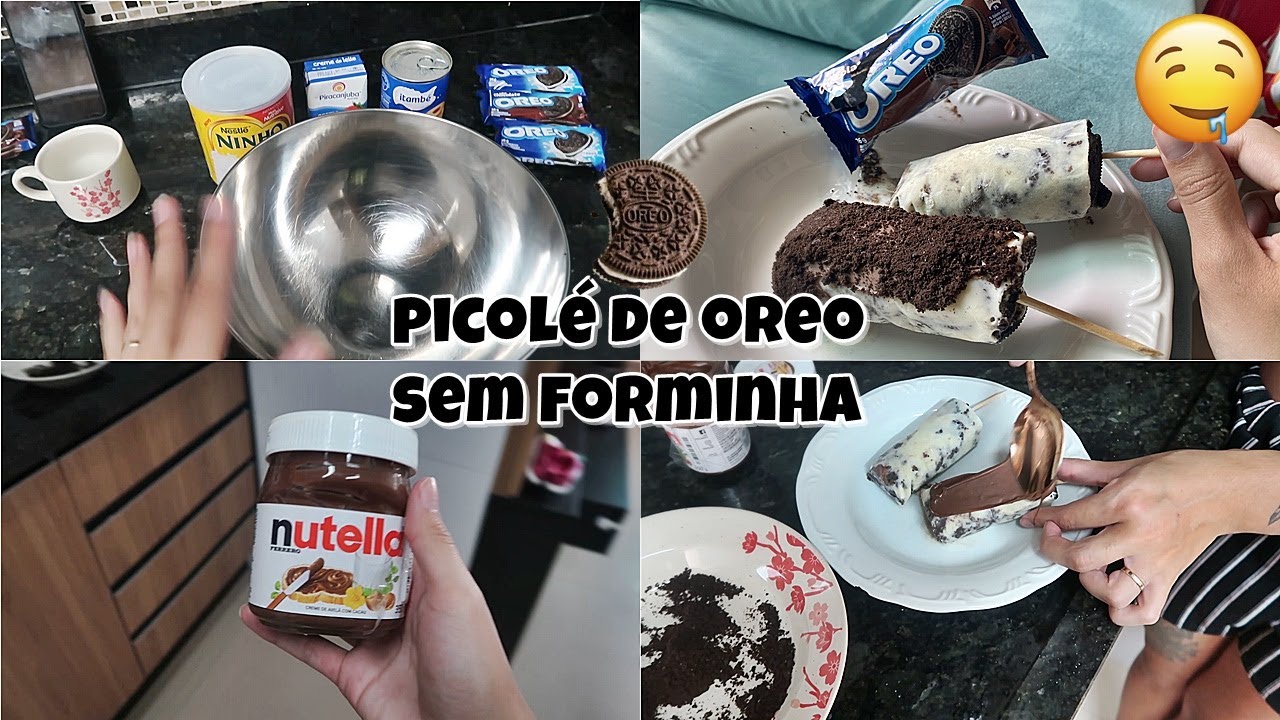 PICOLÉ DE OREO SEM FORMINHA | MUITO FÁCIL E GOSTOSO!