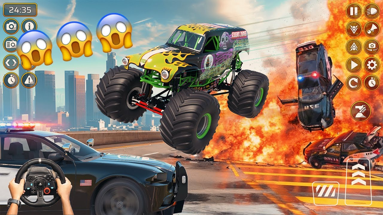 أقوى سباق شاحنات عملاقة! 🔥 هل نجوت من القفزة المستحيلة؟ 🚛💥