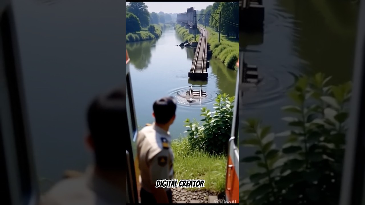 Eagle saves train from destructions 
