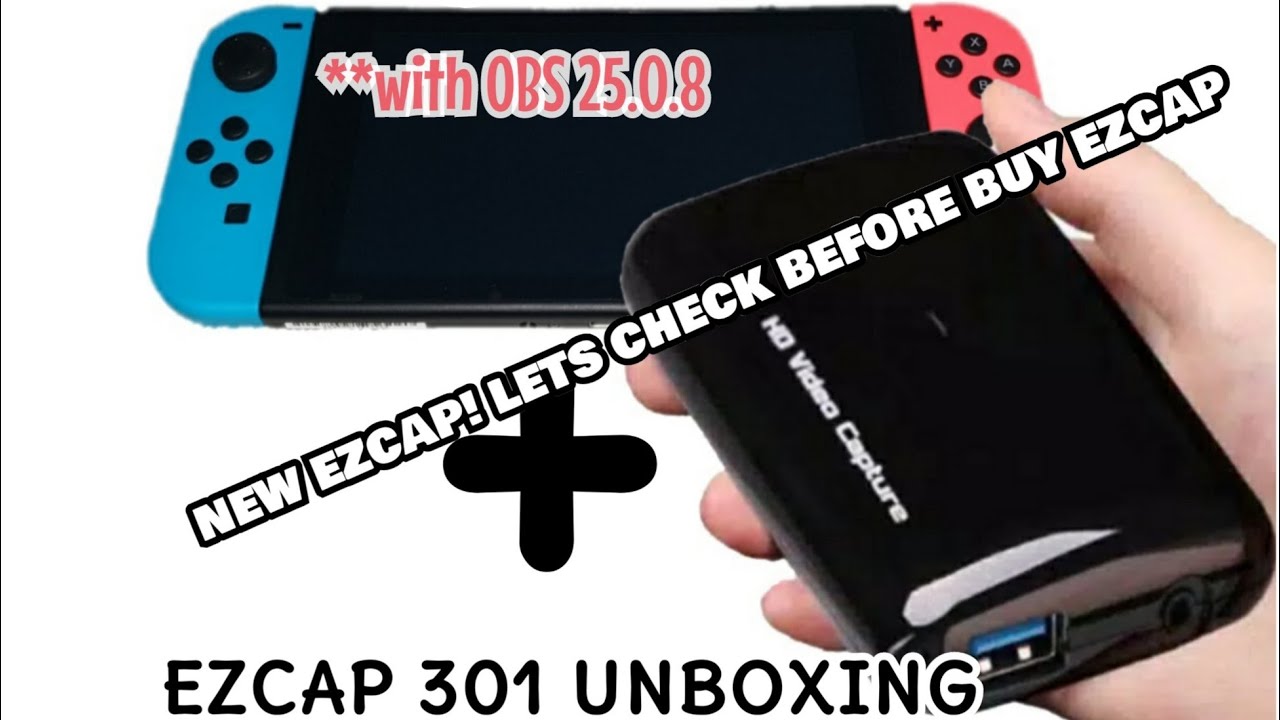 Unboxing New Game Capture Ezcap 301