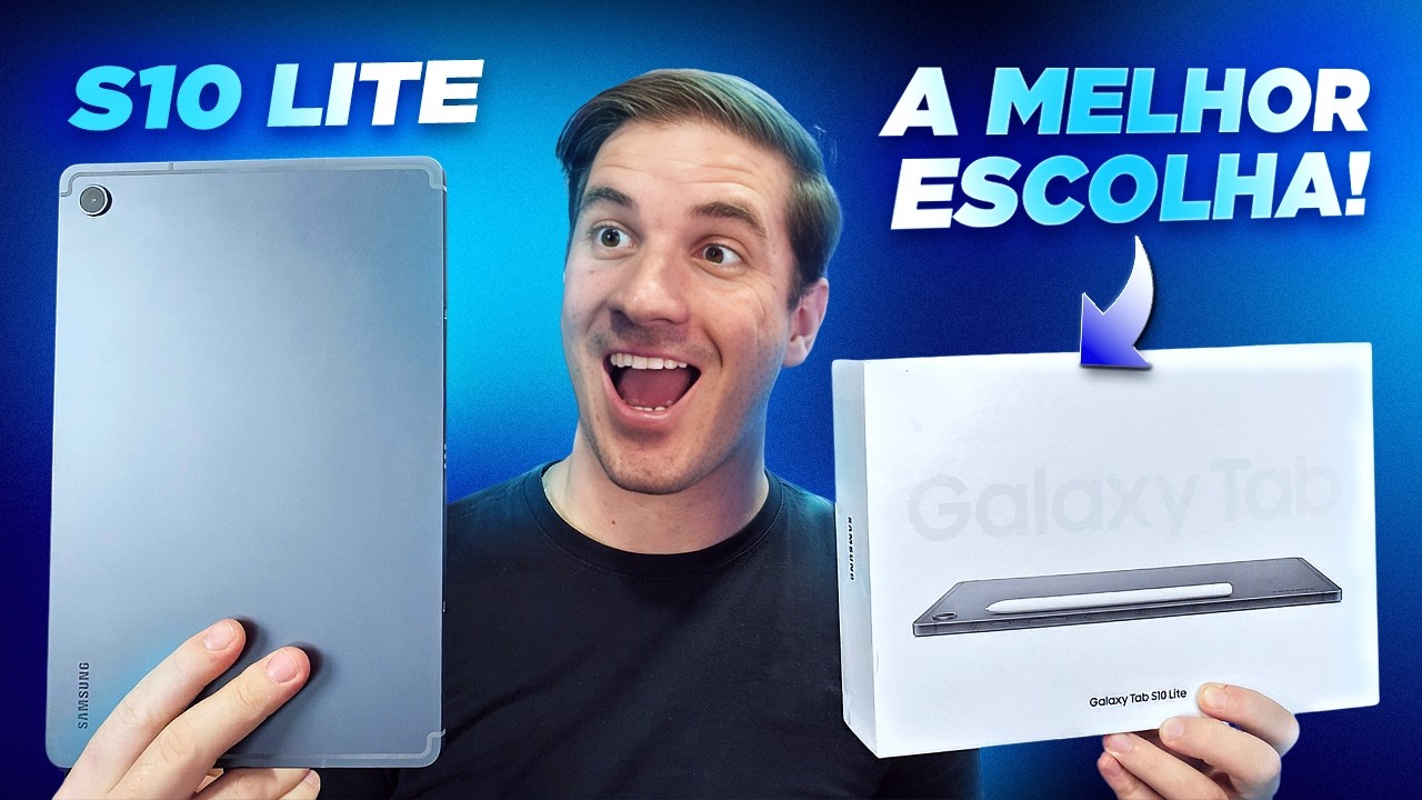 SAMSUNG TAB S10 LITE - O MELHOR CUSTO-BENEFÍCIO | Opinião de usuário | Testes | Rotina