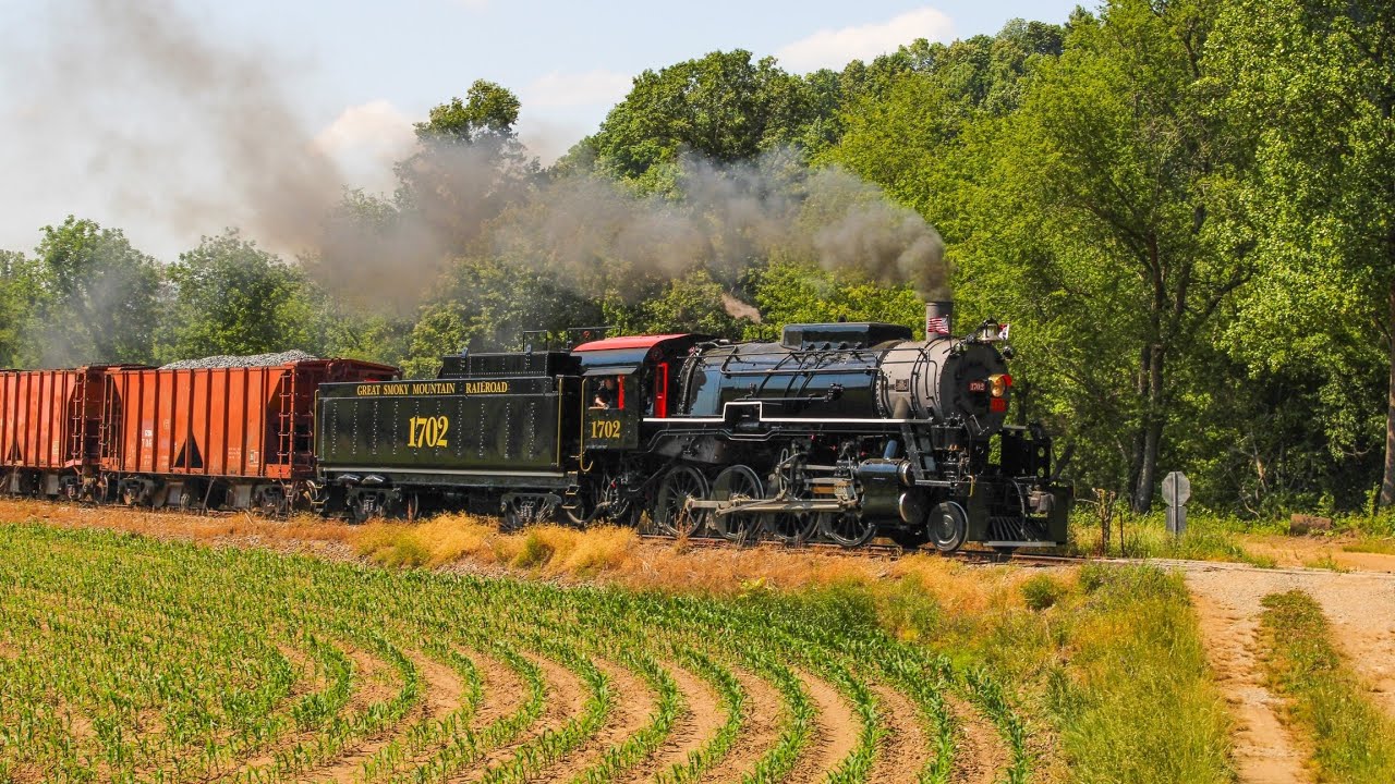 Steam Powered Freight Train on the GSMR - Test Run of 1702