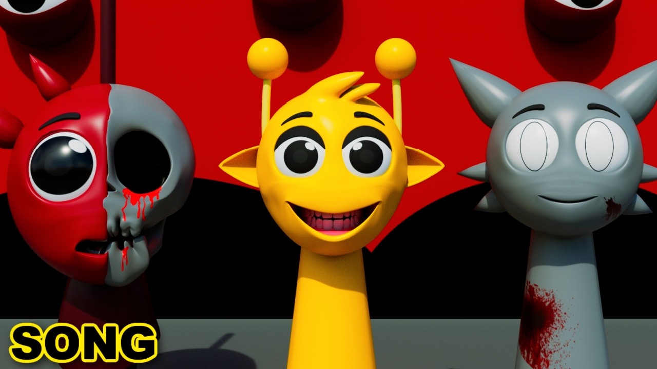 Incredibox Sprunki HORROR Mode Song 3D Animated Music Video