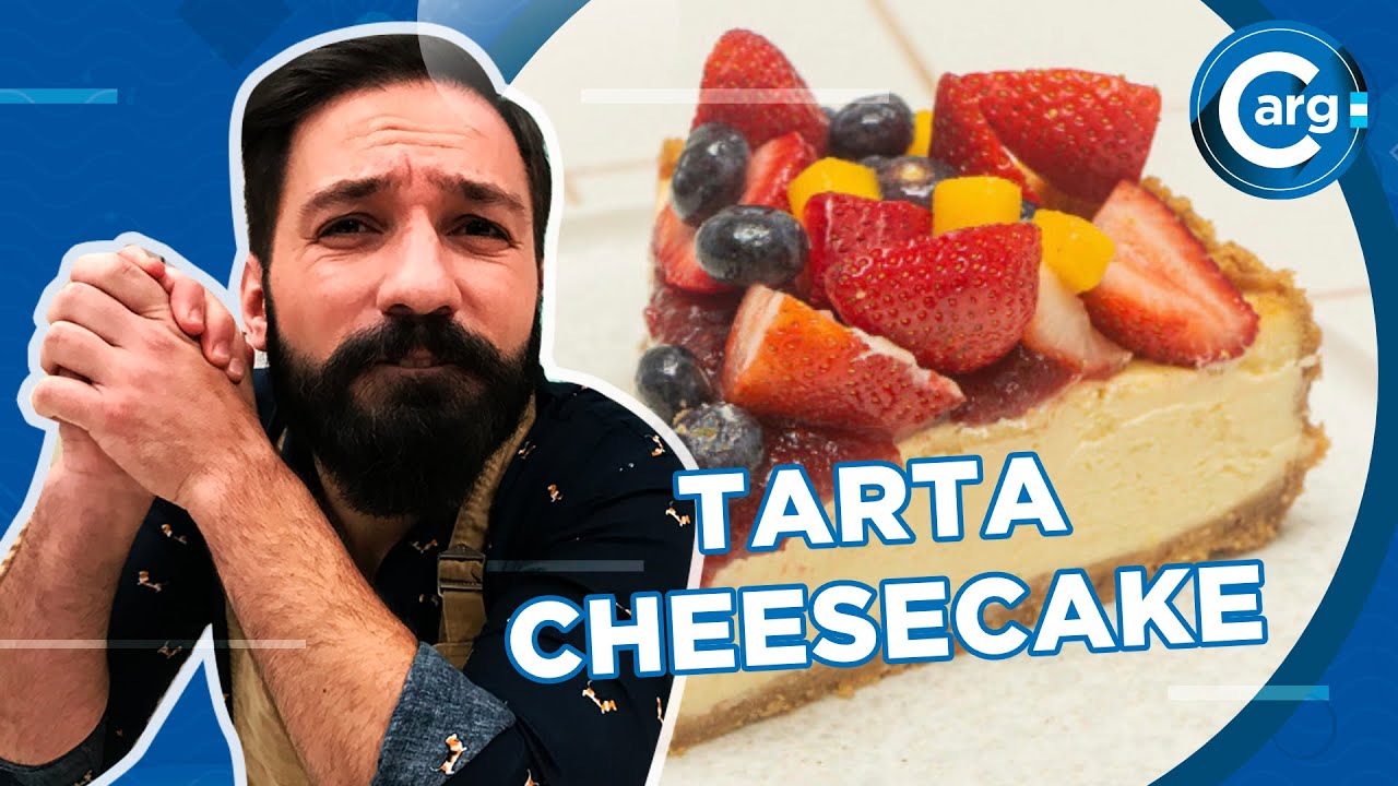 CÓMO SE HACE UN CHEESECAKE DE FRUTOS ROJOS