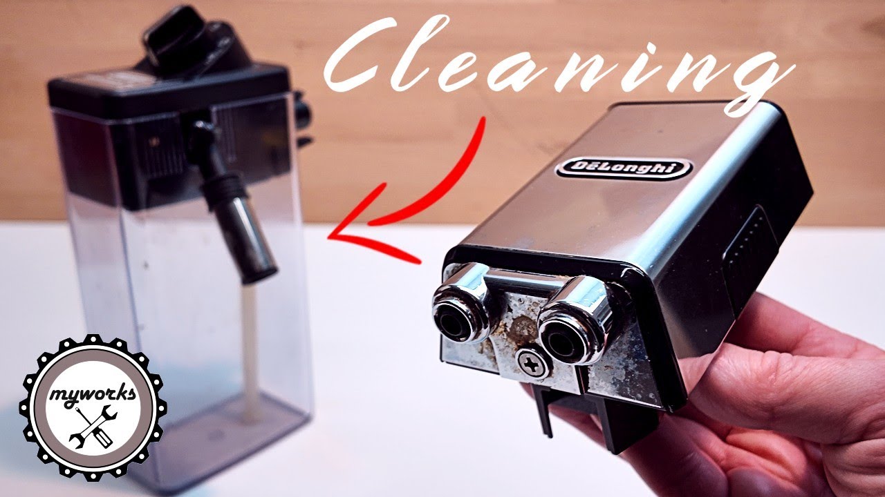 De'Longhi PrimaDonna Class Coffee Spout & Milk Carafe | How to Clean Them