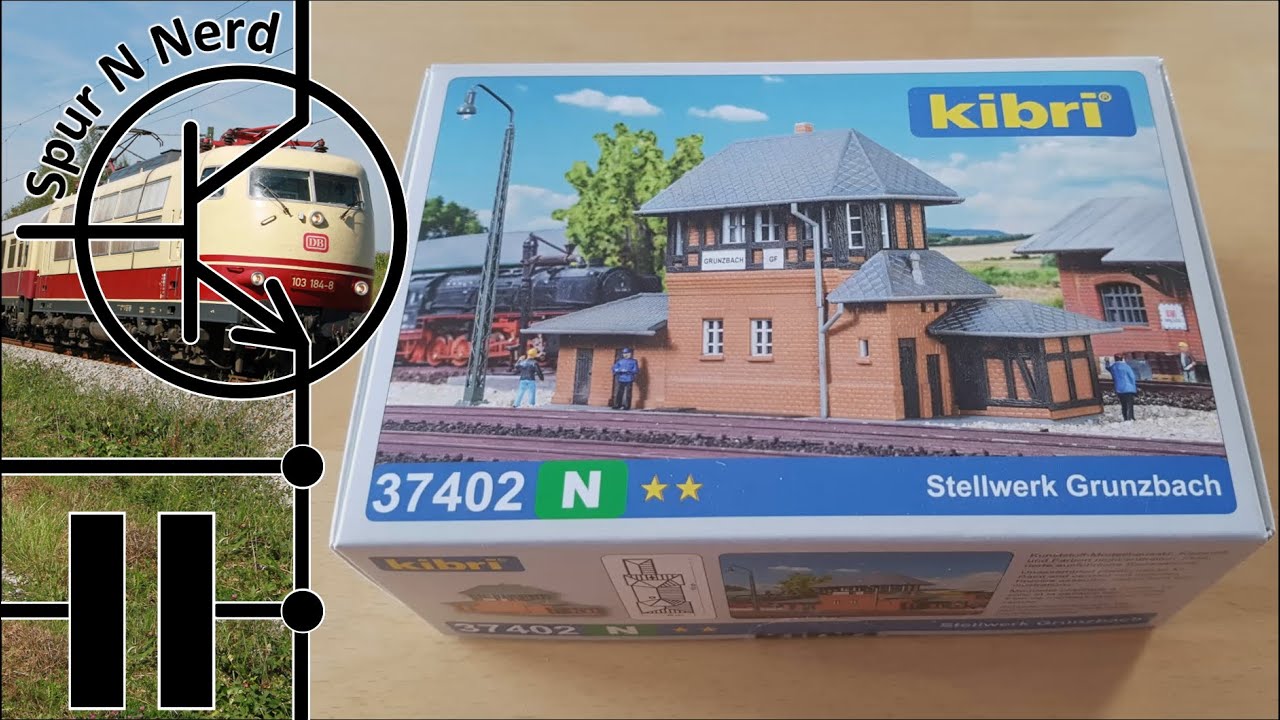 Kibri 37402 Stellwerk Grunzbach