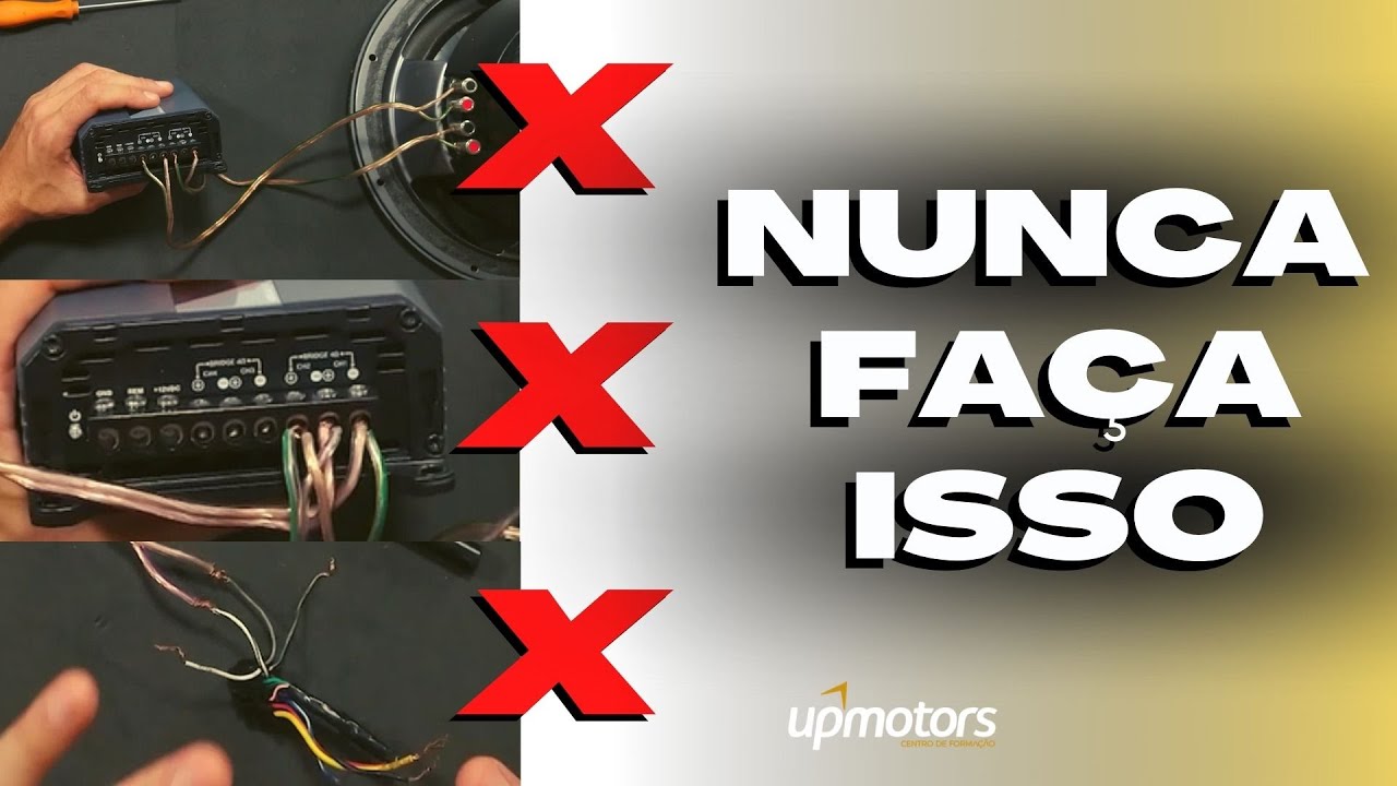 GAMBIARRAS PERIGOSAS pra Aumento na Potência do Som ; UPMOTORS