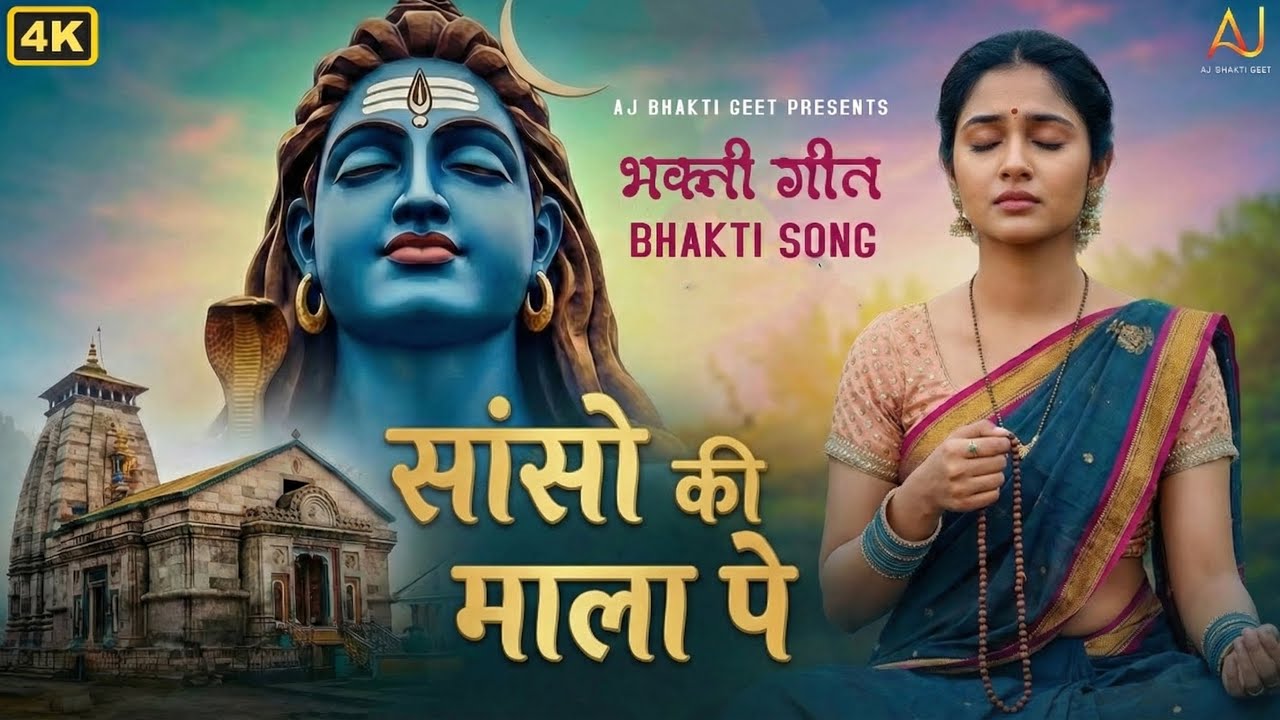 सांसो की माला पे सिमरु मैं शिव का /Sanso Ki Mala/Shiv Bhajan /AJ Bhakti Geet HD VIDEO/ Ajju Jadhav
