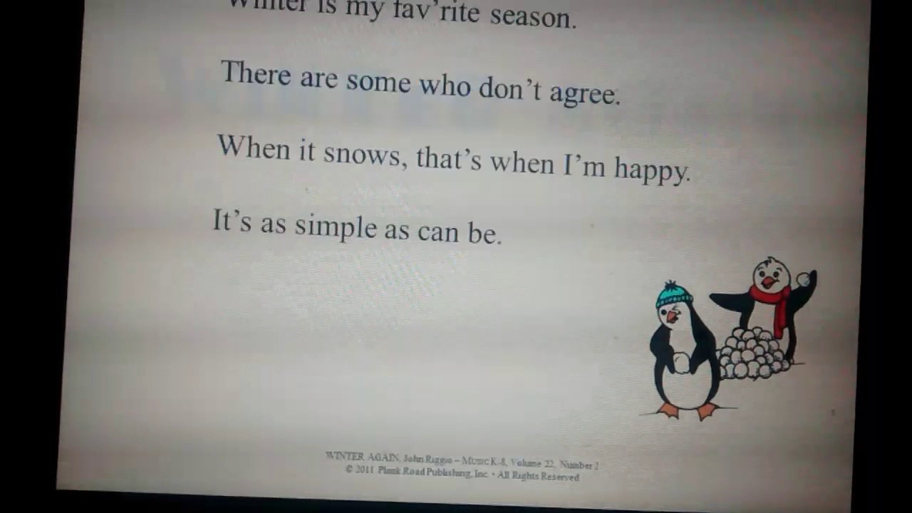 Winter again