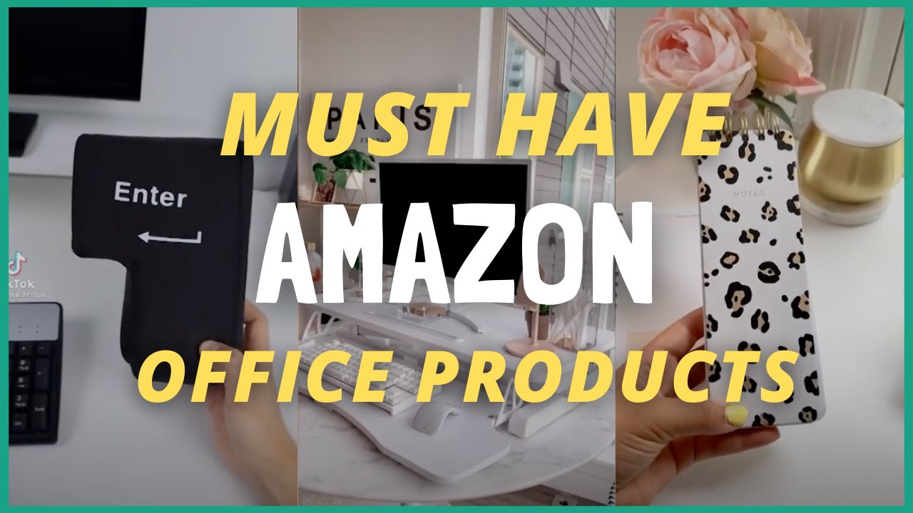 Amazon Office Products 'Must-Haves' - TikTok Product Review Compilation (With Links)