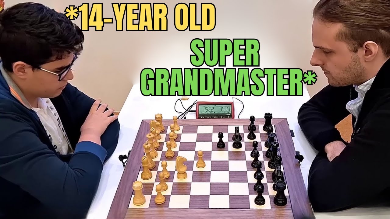 14-Year-Old Yagiz Kaan vs Super GM Richard Rapport
