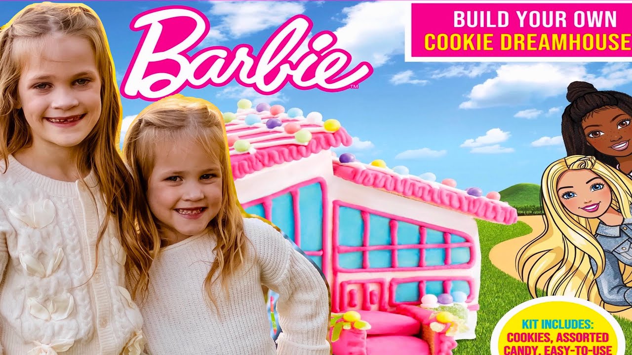 Building a Barbie Gingerbread House | Christmas Baking Fun 