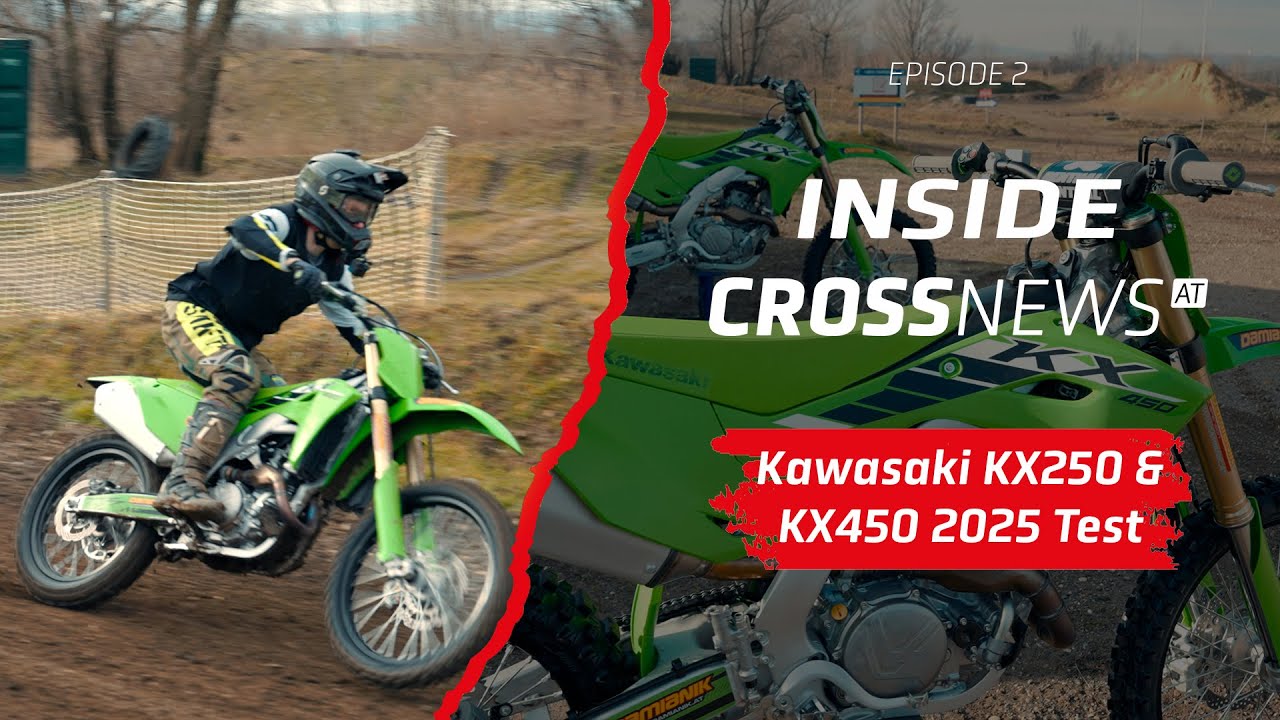 Kawasaki KX250 & KX450 2025 Test: Inside CrossNews - Ep.2