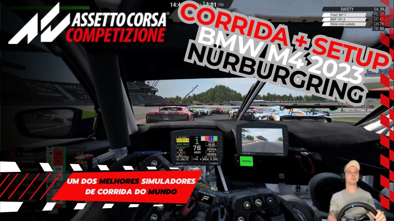 Assetto Corsa Competizione - Corrida + Setup em Nürburgring - BMW M4 2023