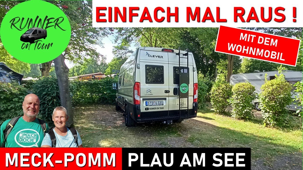 CAMPING-PARADIES DIREKT AM SEE | PLAU AM SEE | CAMPINGPARK ZURUF | WOHNMOBIL-TRIP AN DEN PLAUER SEE