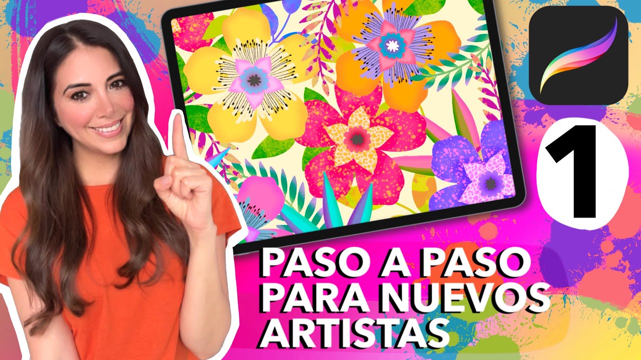 Como Dibujar Flores en Procreate (Parte 1) Todo lo que necesitas saber para empezar