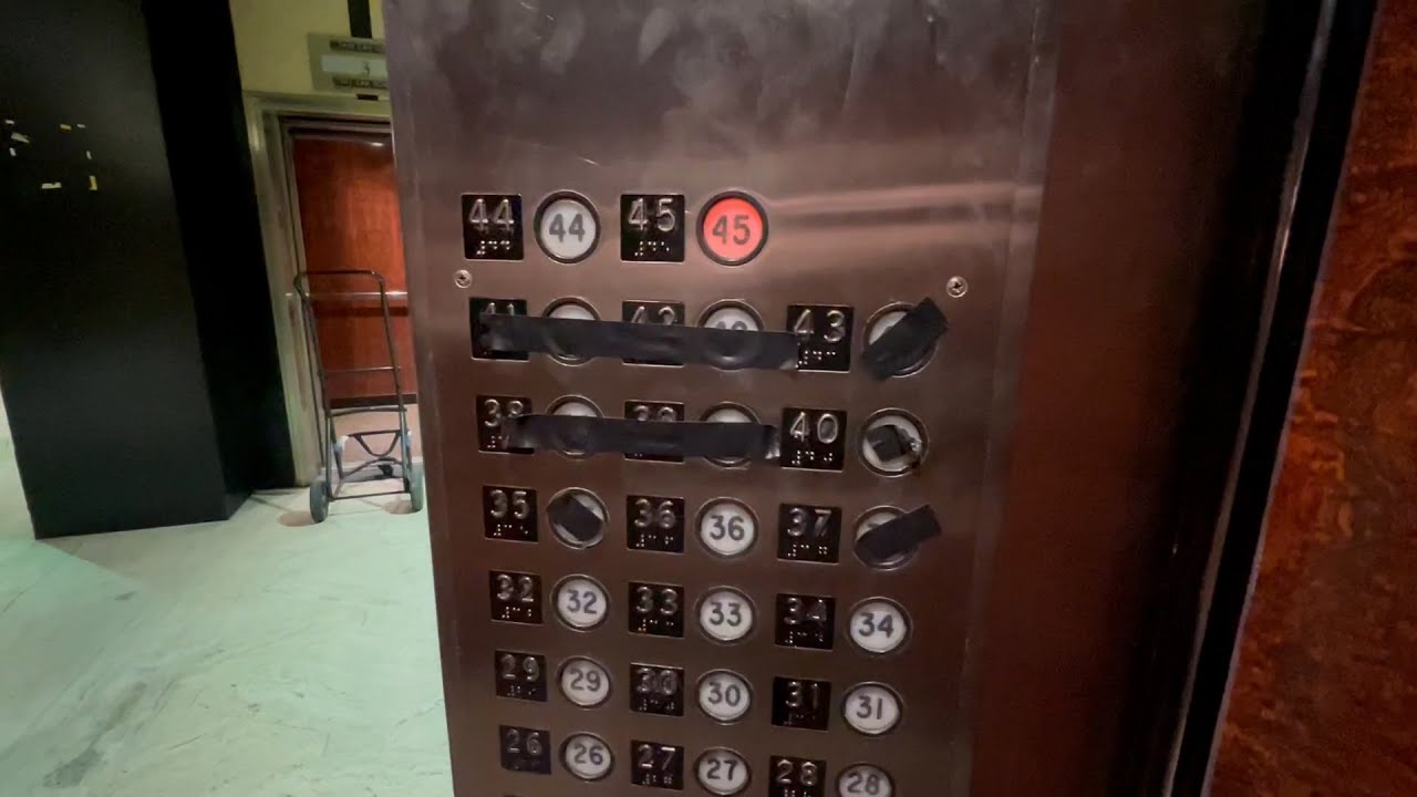 The Final Days of the Westinghouse Traction Elevators at the Carew Tower - Cincinnati, OH