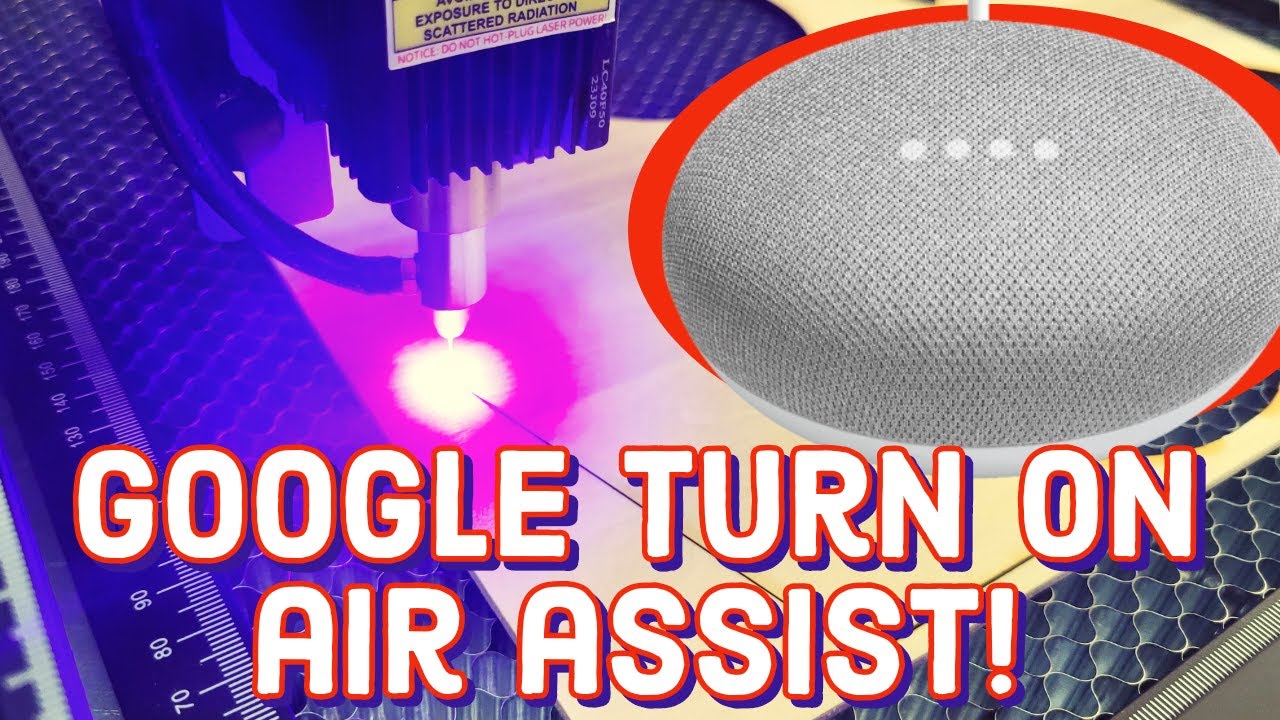 Longer Ray5 Air Assist Setup With Voice Control!