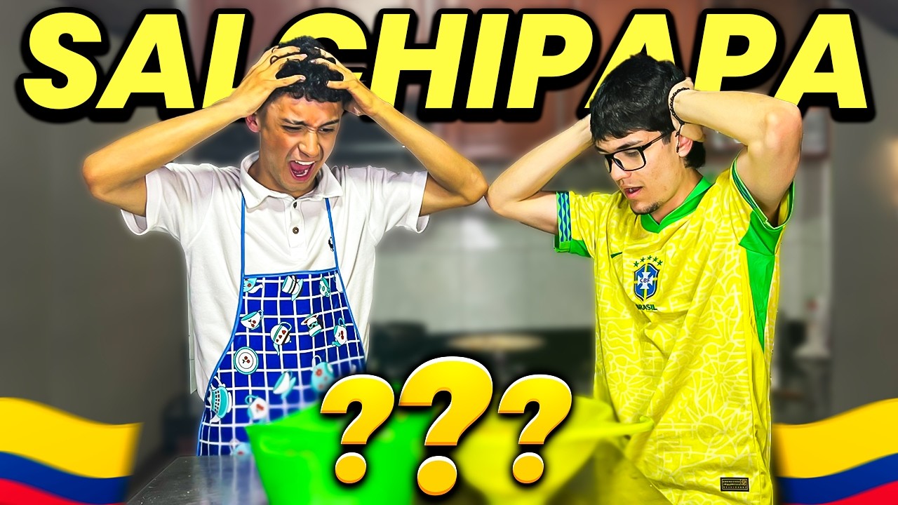CREAMOS LA MEJOR SALCHIPAPA HECHA EN COLOMBIA | (casi quemamos la cocina)