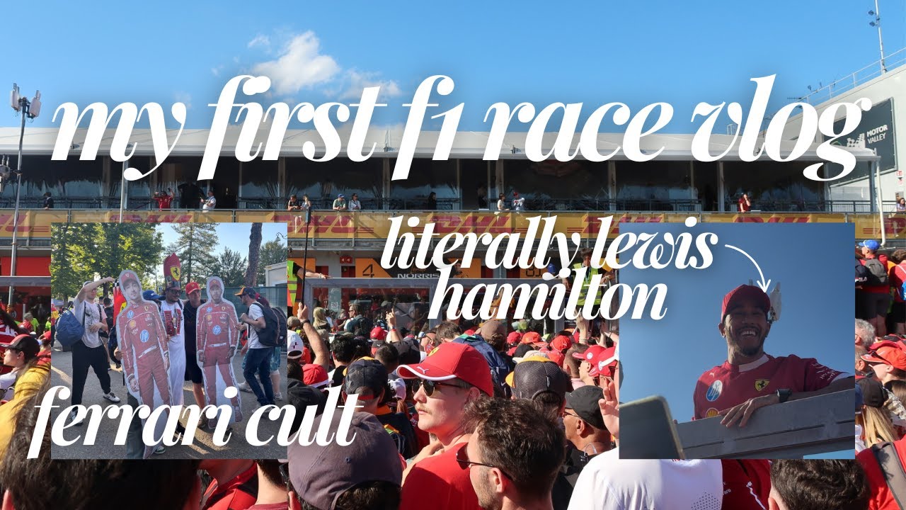 imola 2025 f1 race week vlog (charles leclerc and lewis hamilton run ins??)