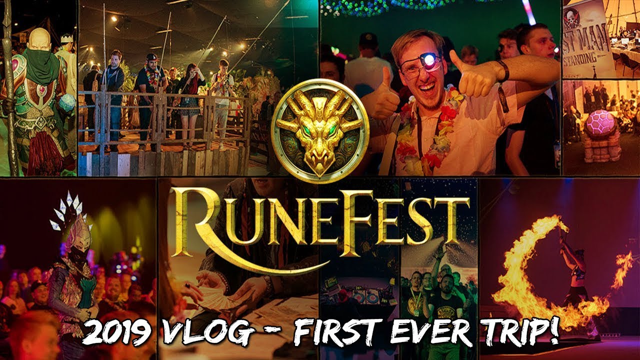 Runefest Vlog 2019 - First Ever Vlog + Trip to UK!