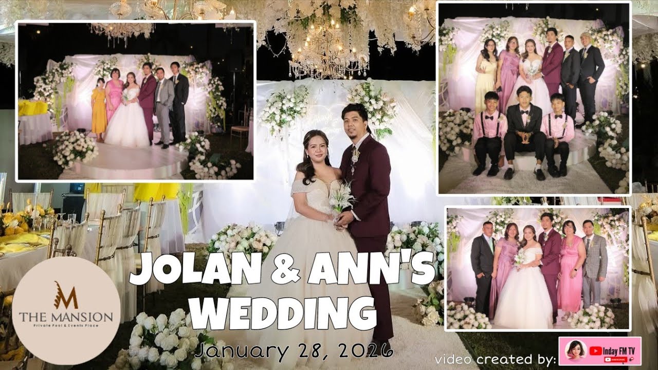 JOLAN & ANN'S WEDDING 1/28/2026 HERE AT PLARIDEL, BULACAN (VLOG67) | Inday FM
