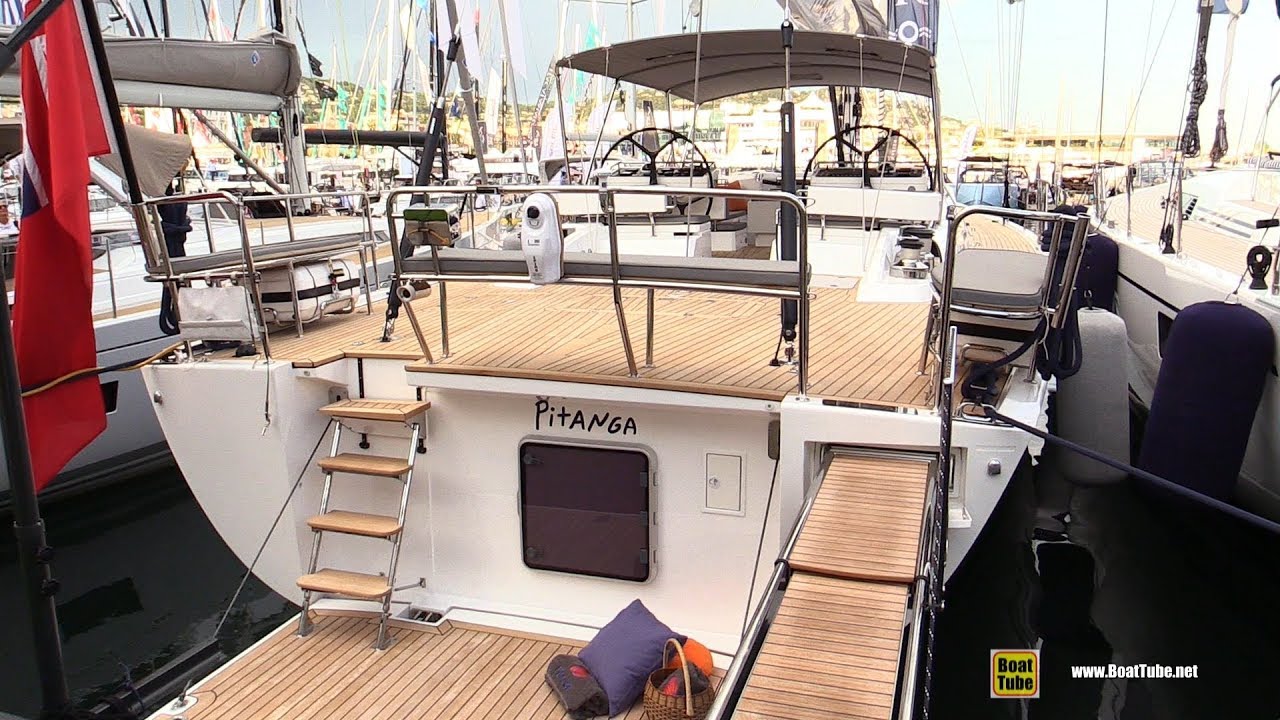 2019 Oyster 745 Yacht - Deck Walkaround - 2018 Cannes Yachting Festival