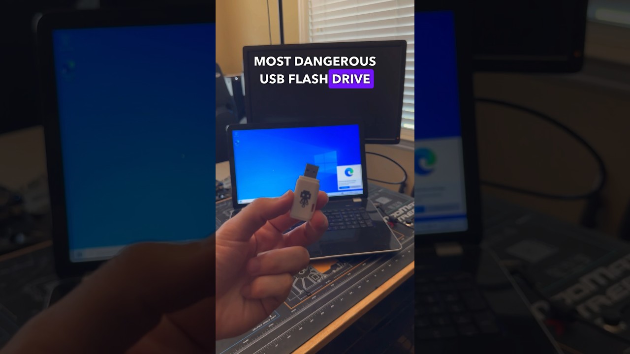 DON&rsquo;T Plug This Flash Drive In! #shorts #pc #pcrepair