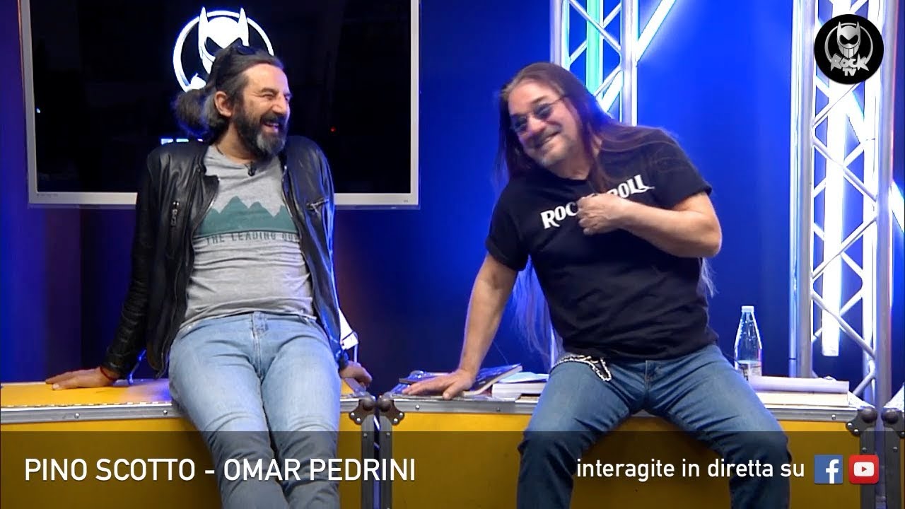 PINO SCOTTO 🔥 OMAR PEDRINI LIVE SU ROCK TV 🤘🏻📲 19 MARZO 2019