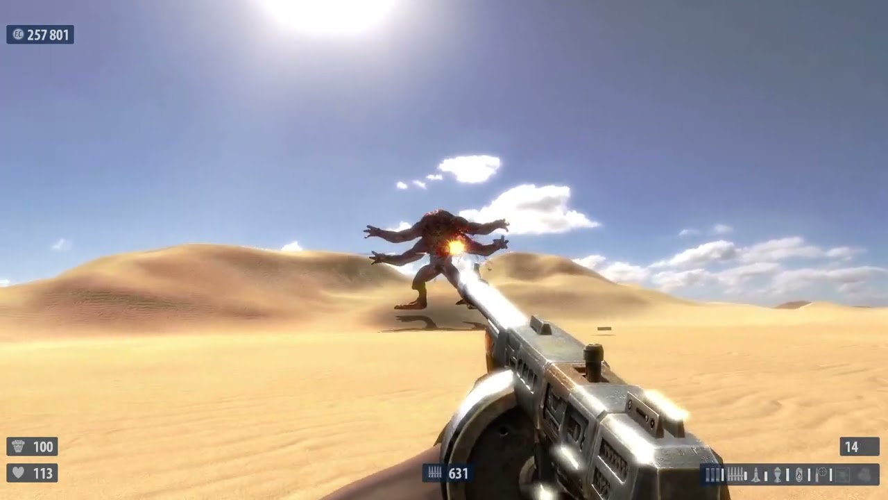 Serious Sam HD (PC) - Dunes (Serious Difficulty)