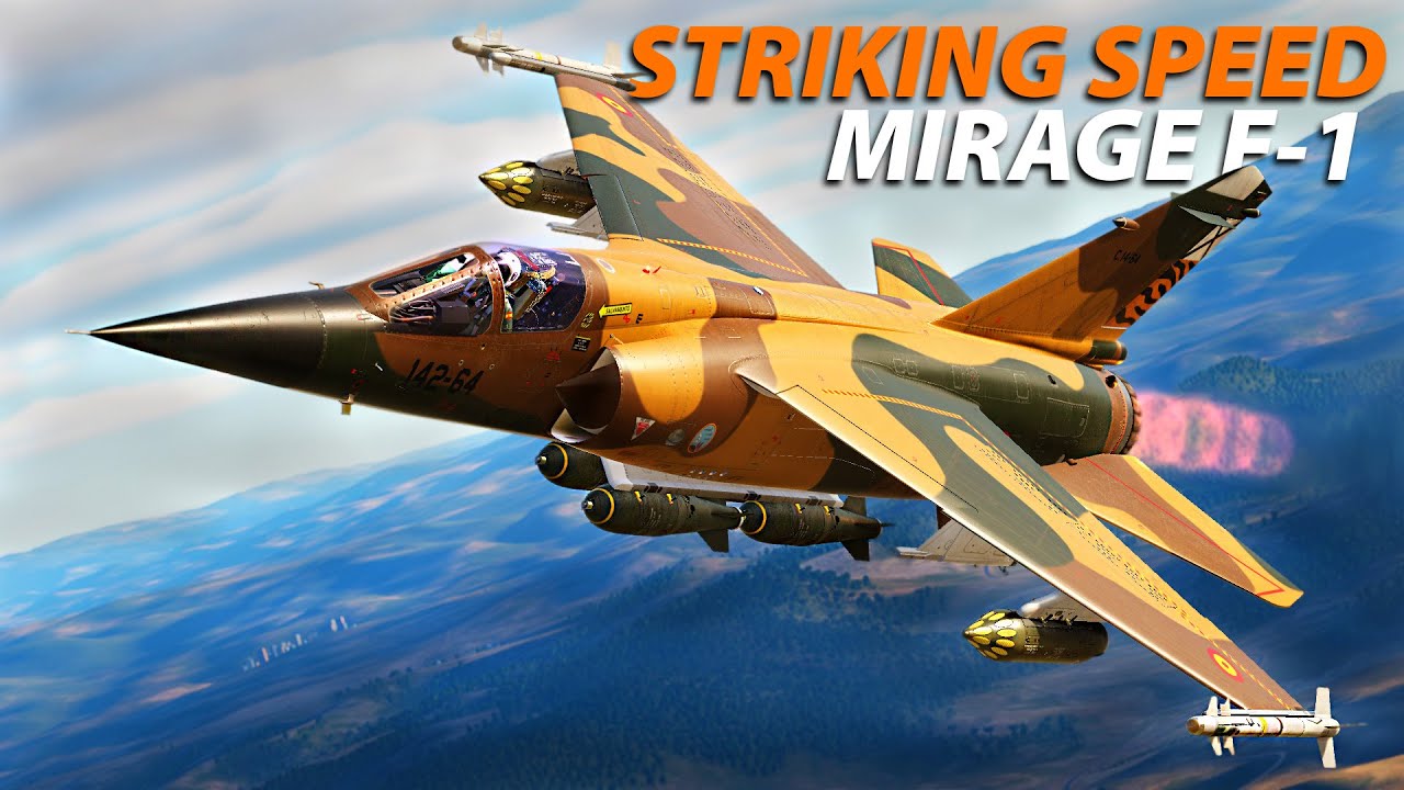 Mirage F-1: удар и воздушный бой | DCS World