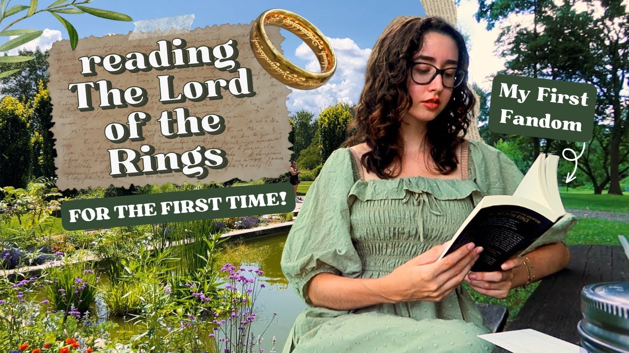 Reading The Lord of the Rings for the First Time 🌿READING VLOG