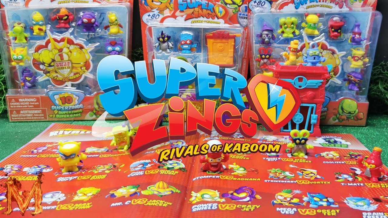 Super Zings Rivals of Kaboom |Super things Como hacer tu Colección (segunda parte)