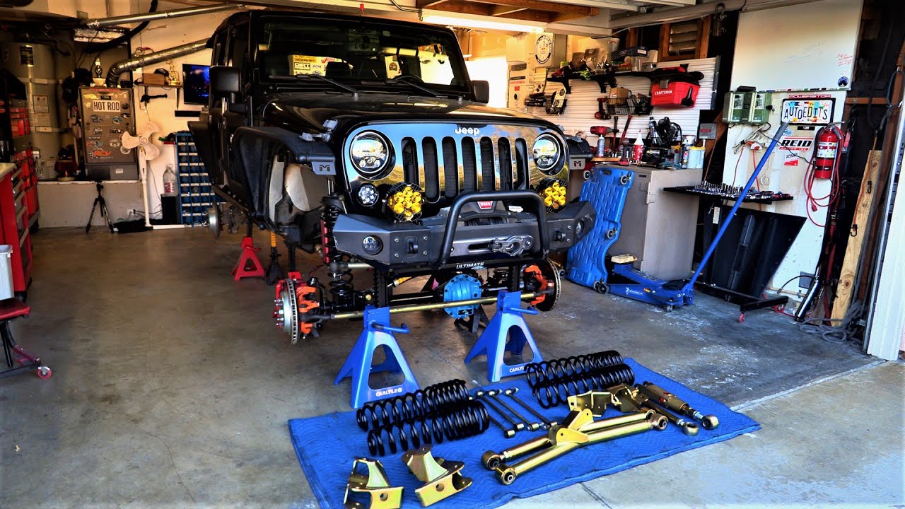 Комплект для подъема кузова Jeep 4,5 дюйма: как установить своими руками — Lock n Load Long Arm о...