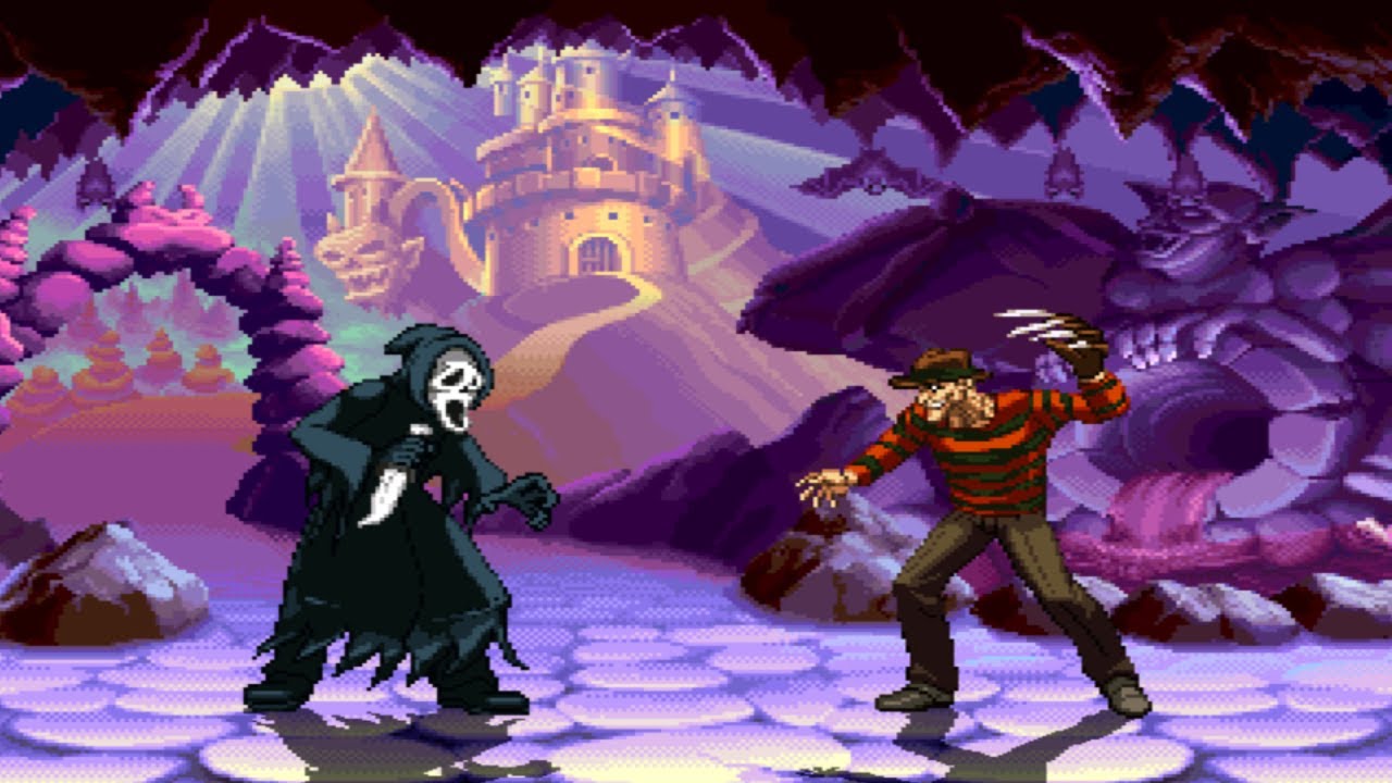 Ghostface vs Freddy Krueger HORROR VILLAINS FIGHT😈 Mugen Epic Battle Tribute 2023