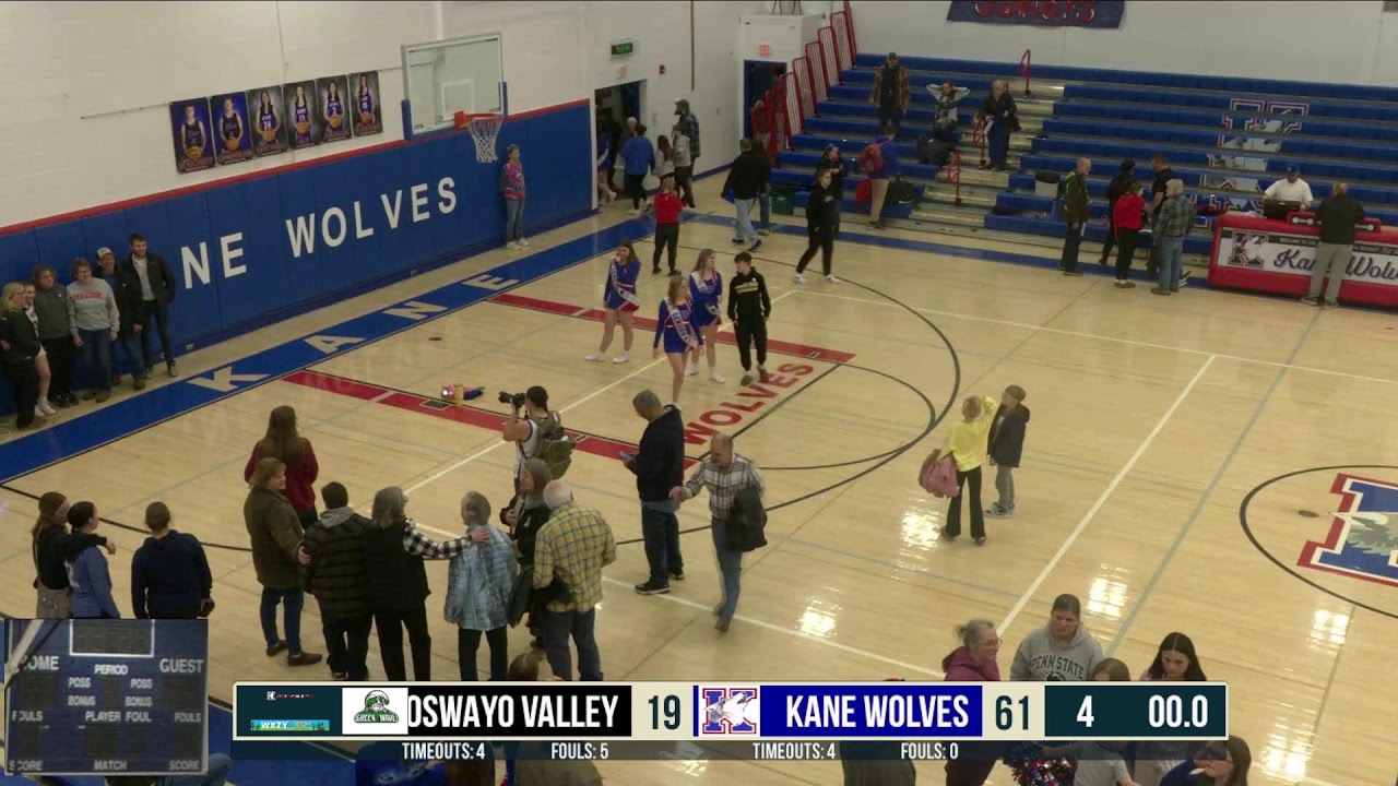 KHS Girls Varsity Basketball - Kane Wolves vs. Oswayo Valley- 2/5/2026