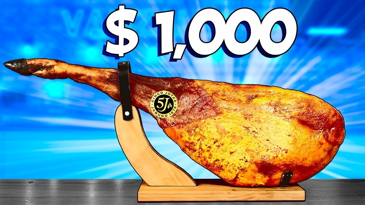 1$ vs 100$ vs 1000$ Jamon da VANZAI