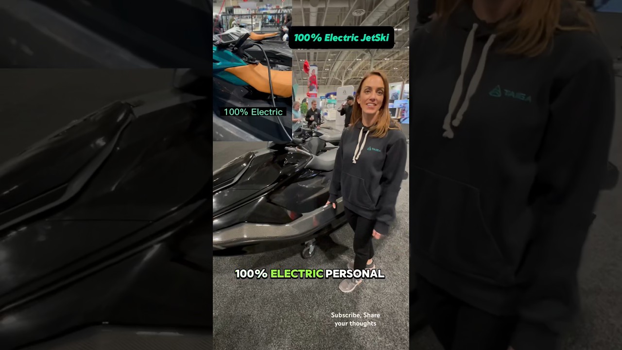 World’s First 100% Electric JetSki Personal Water Craft 